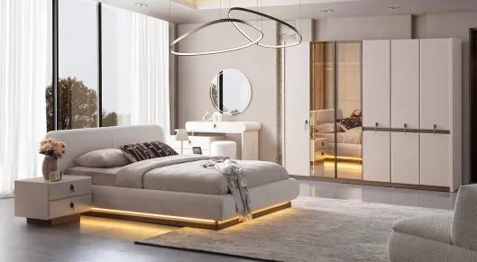 Product img 1, Rocco 6 Kapaklı Yatak Odası Takımı